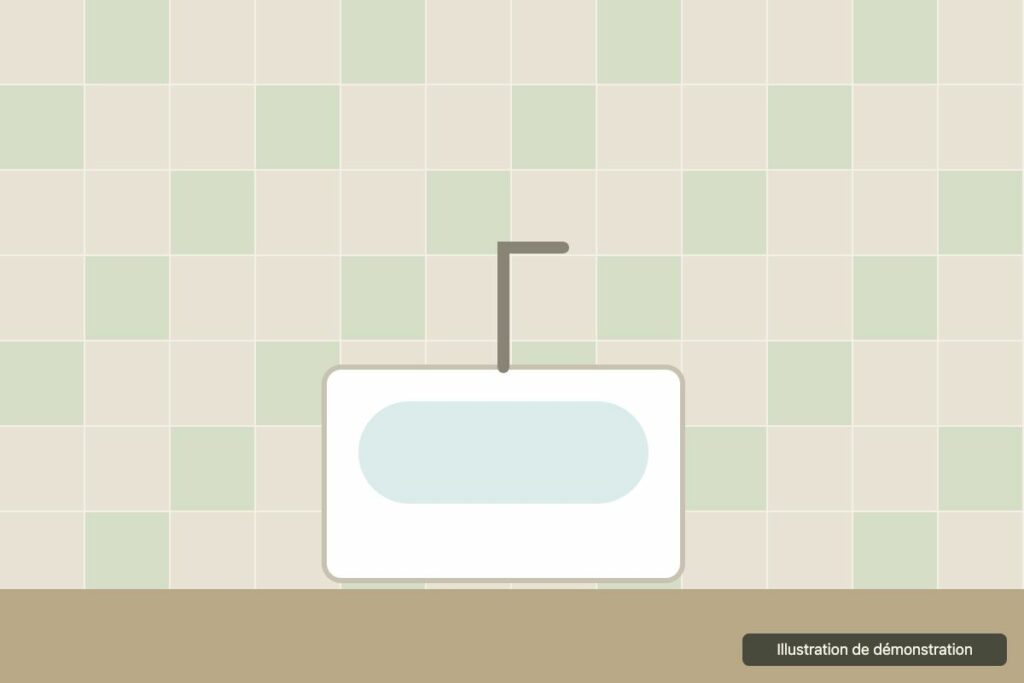 Réalisation 1, Salle de bain et cuisine